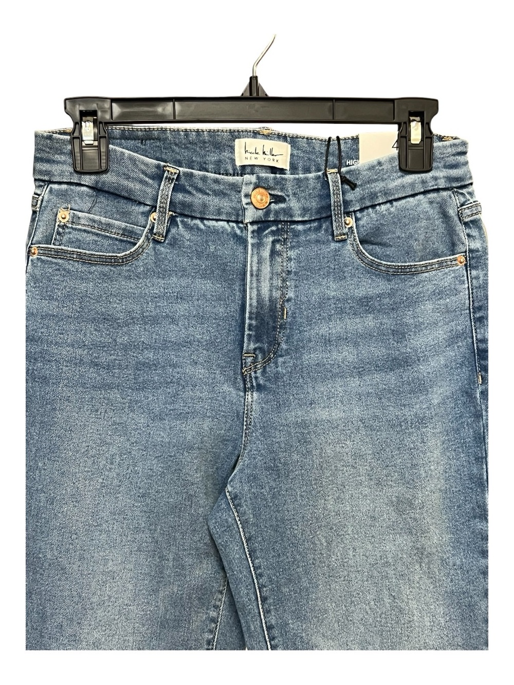 🆕 NWT Nicole Miller NY Soho High Rise Bootcut Jeans | Size 4 - Picture 5 of 11